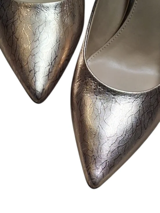 Sam Edelman Hazel Pointed Toe Pumps In Gold Leaf Size 8.5M - Picture 6 of 8